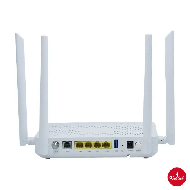 KA3104X-T — Wi-Fi 6 E/GPON ONU, 4× GE + POTS + CATV + USB 3.0
