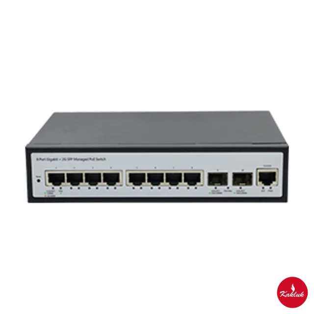 8× GE PoE + 2× SFP