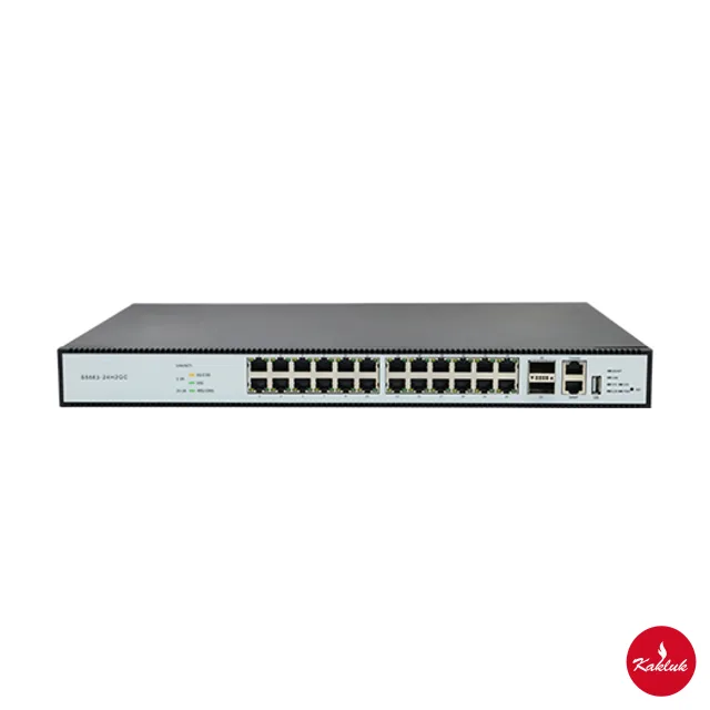 24× 10G'ye kadar çoklu hız + 40/100G uplink