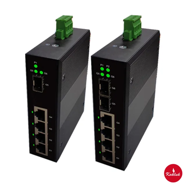 4× GE PoE + SFP, IP40