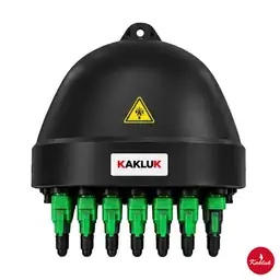 Quick ODN ara kutu, 1×9 eşit olmayan splitter (8 çıkış + kaskad)