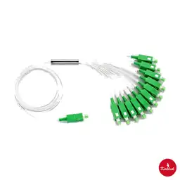 Çelik tüp PLC splitter 1×17, SC/APC, eşit olmayan oran