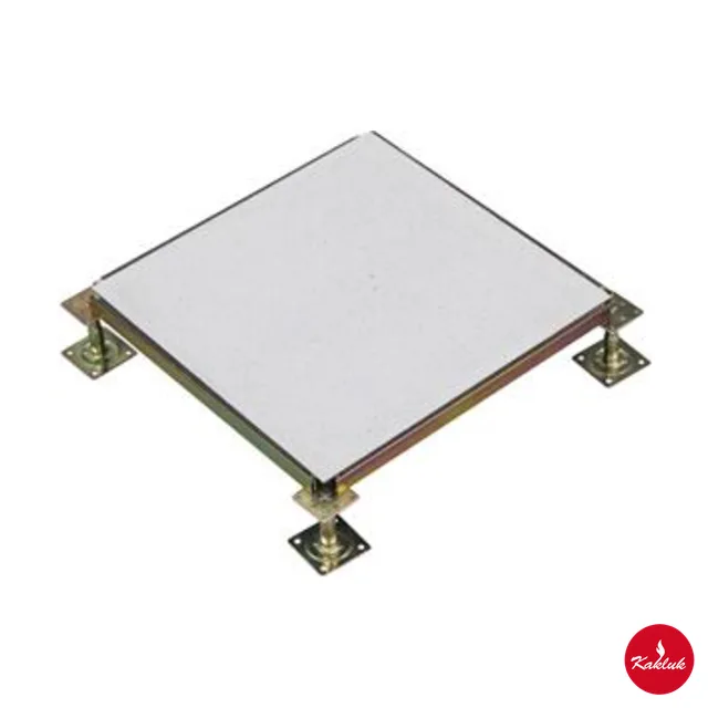 Çelik antistatik yükseltilmiş döşeme 600 × 600 mm